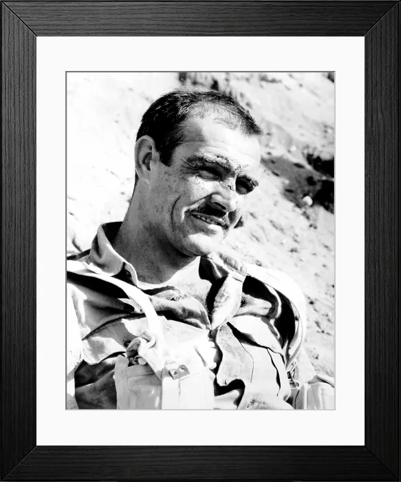 Framed Print : THE HILL, Sean Connery, 1965 Framed Print : THE HILL, Sean Connery, 1965