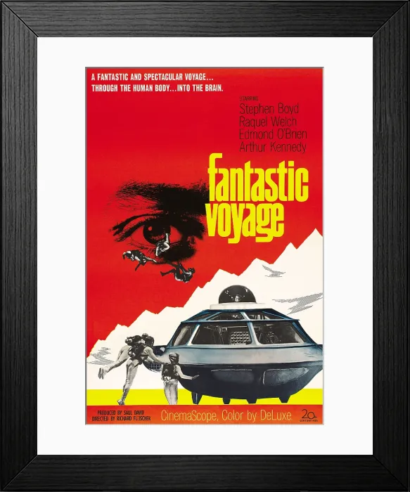 Framed Print : FANTASTIC VOYAGE, poster, 1966, (c) 20th Century Fox  /  TM & Copyright  /  Courtesy: Everett Collection