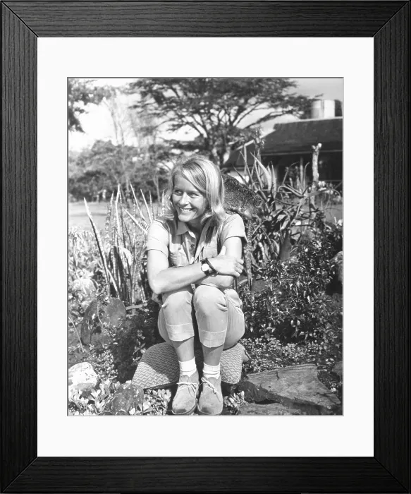 Framed Print : BORN FREE, Virginia McKenna, 1966