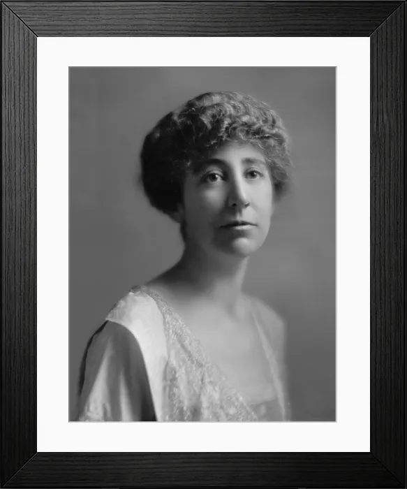 Framed Print : Jeannette Rankin (1880-1973), first woman member of the U.S. Congress (1917-19, 1941-43) Framed Print : Jeannette Rankin (1880-1973), first woman member of the U.S. Congress (1917-19, 1941-43)