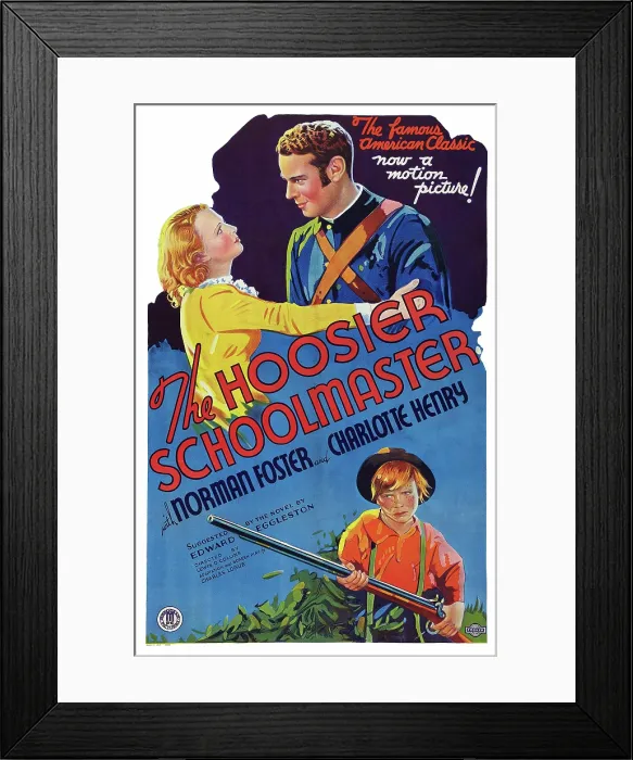 Framed Print : THE HOOSIER SCHOOLMASTER, Charlotte Henry, Norman Foster, Tommy Bupp, 1935 Framed Print : THE HOOSIER SCHOOLMASTER, Charlotte Henry, Norman Foster, Tommy Bupp, 1935