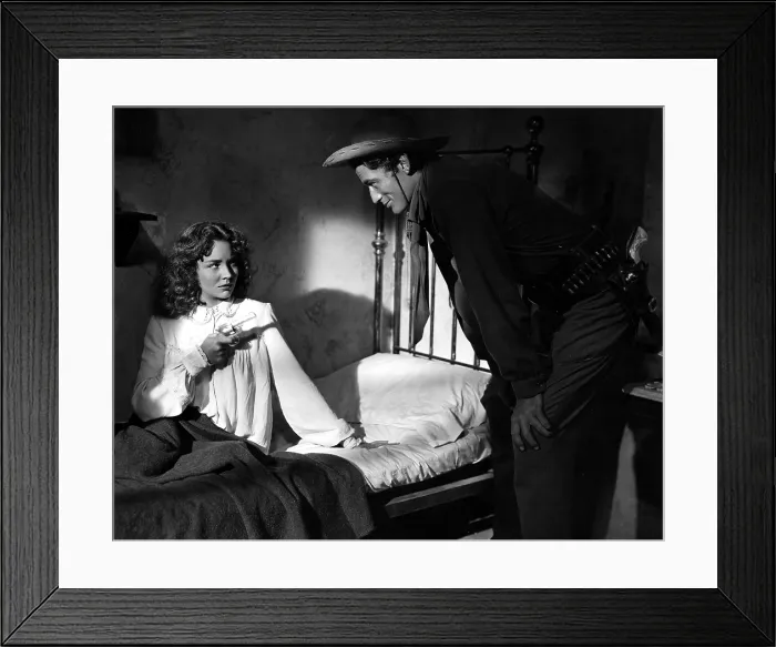 Framed Print : DUEL IN THE SUN, Jennifer Jones, Gregory Peck, 1946