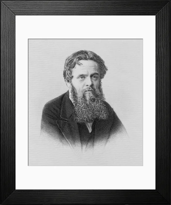 Framed Print : William Holman Hunt (1827-1910), British painter and founding member of the Pre-Raphalite Brotherhood in 1848. The Pre-Raphalite's sought to paint with a poetic authenticity