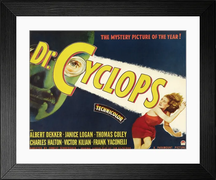 Framed Print : DR. CYCLOPS, Albert Dekker, Janice Logan, 1940 Framed Print : DR. CYCLOPS, Albert Dekker, Janice Logan, 1940
