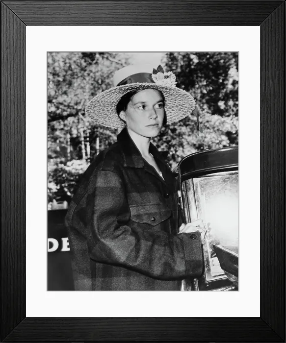 Framed Print : BOXCAR BERTHA, Barbara Hershey, 1972