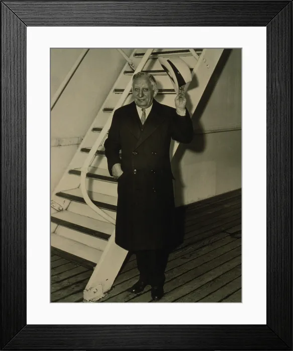 Framed Print : Paul J. Bonwit (1862-1939), German born founder of the Bonwit Teller department store in New York City. 1934 Framed Print : Paul J. Bonwit (1862-1939), German born founder of the Bonwit Teller department store in New York City. 1934