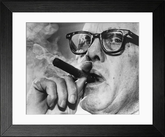 Framed Print : George Meany (1894-1980), president of the AFL-CIO from 1955 to 1979. He was a pragmatic Cold War era labor leader, moving the unions away from leftist politics. 1966 Framed Print : George Meany (1894-1980), president of the AFL-CIO from 1955 to 1979. He was a pragmatic Cold War era labor leader, moving the unions away from leftist politics. 1966