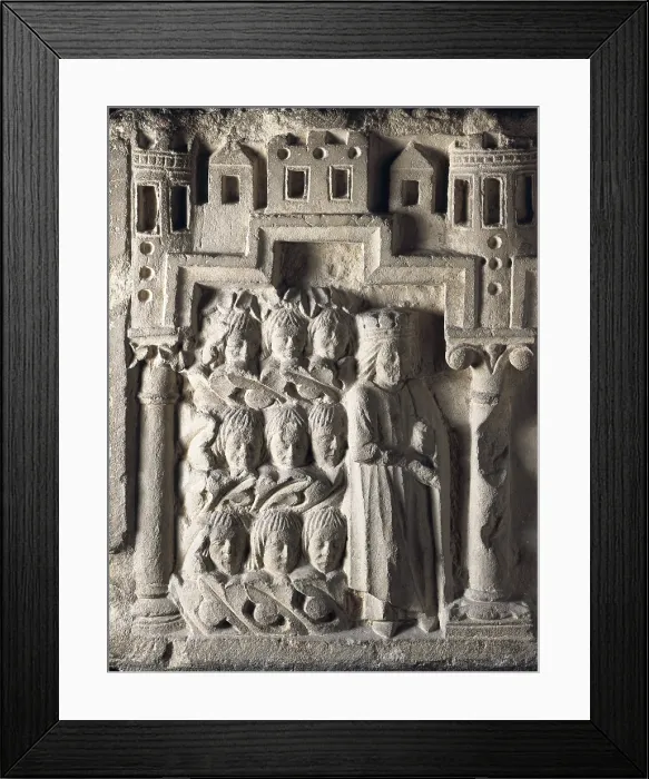 Framed Print : Sarcofagus (13th c.). Detail. Gothic art. Relief. SPAIN. Madrid. National Museum of Archaeology. Proc: SPAIN. Palencia. AISA / Everett Collection (11502)**US SALES ONLY** Framed Print : Sarcofagus (13th c.). Detail. Gothic art. Relief. SPAIN. Madrid. National Museum of Archaeology. Proc: SPAIN. Palencia. AISA / Everett Collection (11502)**US SALES ONLY**