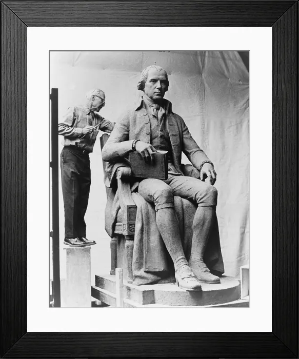 Framed Print : Walker Kirtland Hancock (1901-1998), one of the masters of 20th century monumental sculpture