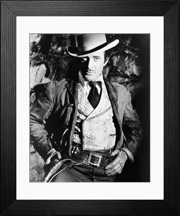 Framed Print : THE DUDE GOES WEST, Gilbert Roland, 1948 Framed Print : THE DUDE GOES WEST, Gilbert Roland, 1948
