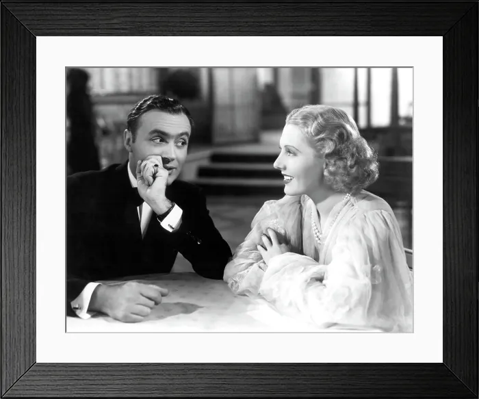 Framed Print : HISTORY IS MADE AT NIGHT, Charles Boyer, Jean Arthur, 1937