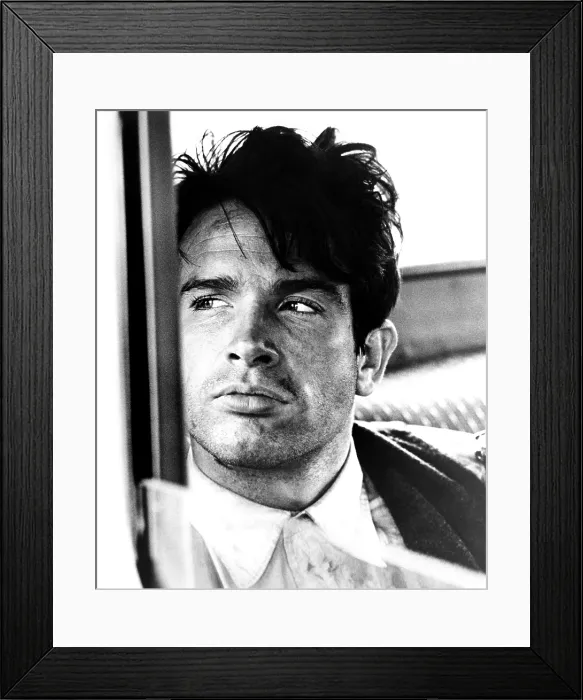 Framed Print : BONNIE AND CLYDE, Warren Beatty, 1967