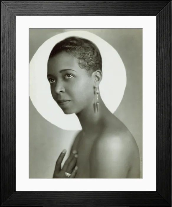 Framed Print : Ethel Waters (1896-1977) in a 1935 publicity photo for Lew Leslie's Rhapsody in Black Framed Print : Ethel Waters (1896-1977) in a 1935 publicity photo for Lew Leslie's Rhapsody in Black