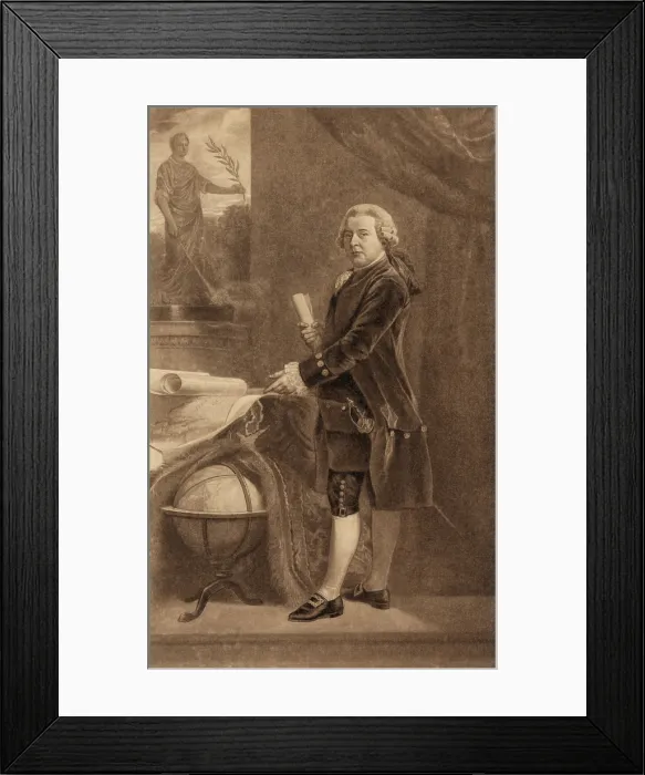Framed Print : John Adams as Vice-President during the George Washington Presidency. Ca. 1795 Framed Print : John Adams as Vice-President during the George Washington Presidency. Ca. 1795
