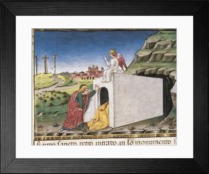 Framed Print : DE PREDIS, Cristoforo (1440-1486). Stories of Saint Joachim, Saint Anne, Virgin Mary, Jesus, the Baptist and the End of the World. 1476 Framed Print : DE PREDIS, Cristoforo (1440-1486). Stories of Saint Joachim, Saint Anne, Virgin Mary, Jesus, the Baptist and the End of the World. 1476
