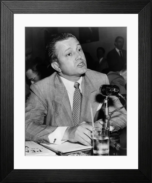 Framed Print : Edward Dmytryk (1908-1999), American film director, and one of the Hollywood Ten Framed Print : Edward Dmytryk (1908-1999), American film director, and one of the Hollywood Ten