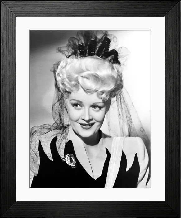 Framed Print : EADIE WAS A LADY, Marion Martin, 1945