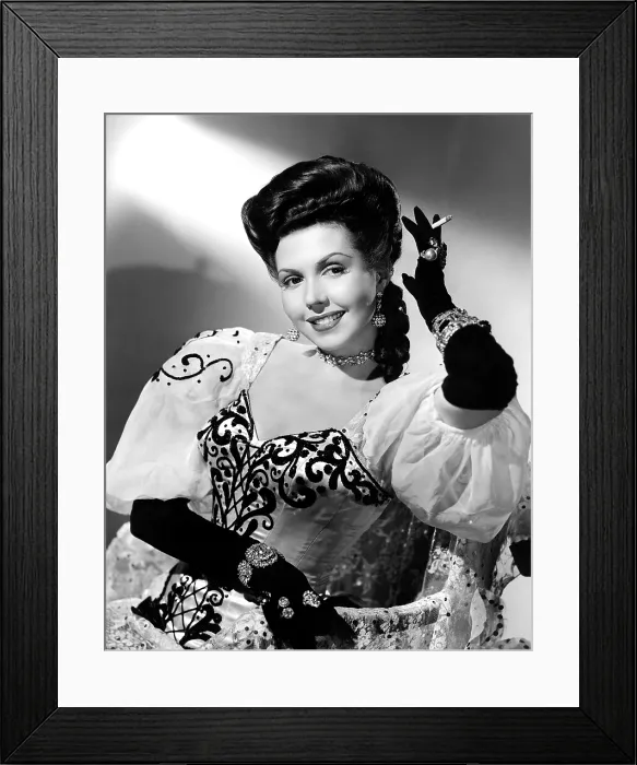 Framed Print : EADIE WAS A LADY, Ann Miller, 1945 Framed Print : EADIE WAS A LADY, Ann Miller, 1945