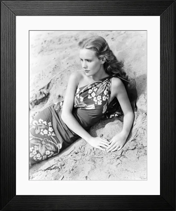 Framed Print : EBB TIDE, Frances Farmer, 1937 Framed Print : EBB TIDE, Frances Farmer, 1937