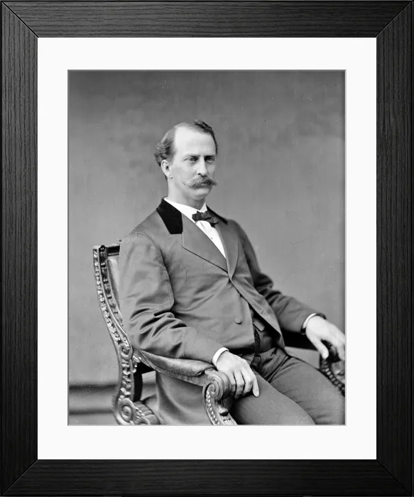 Framed Print : Prof. Edward M. Gallaudet, ca. 1870s