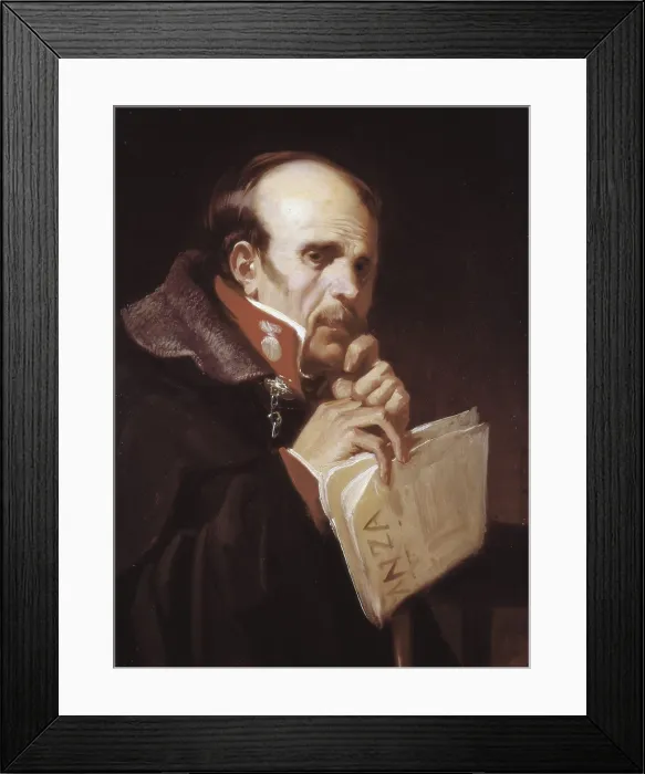 Framed Print : DOMINGUEZ BECQUER, Valeriano (1834-1870). The Carlist Conspirator. 1856. Spain. Carlist Wars. Oil on canvas. SPAIN. Madrid. Museo Nacional del Romanticismo Framed Print : DOMINGUEZ BECQUER, Valeriano (1834-1870). The Carlist Conspirator. 1856. Spain. Carlist Wars. Oil on canvas. SPAIN. Madrid. Museo Nacional del Romanticismo
