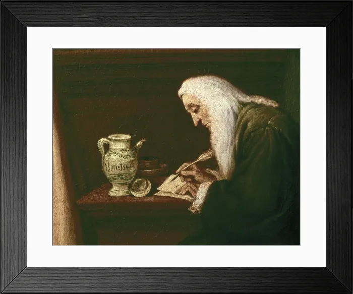 Framed Print : LONGHI, Pietro Falca, called Pietro (1702-1785). 'The pharmacist', 1752. Venetian school. Detail. Costumbrism. Oil on canvas. ITALY. Venice Framed Print : LONGHI, Pietro Falca, called Pietro (1702-1785). 'The pharmacist', 1752. Venetian school. Detail. Costumbrism. Oil on canvas. ITALY. Venice