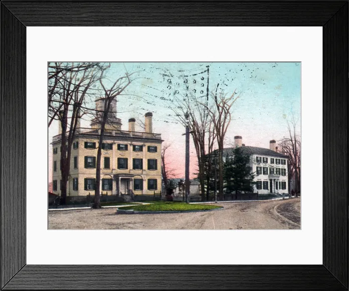 Framed Print : Haymarket Square, Portsmouth, N.H.. color halftone, ca. 1905 Framed Print : Haymarket Square, Portsmouth, N.H.. color halftone, ca. 1905