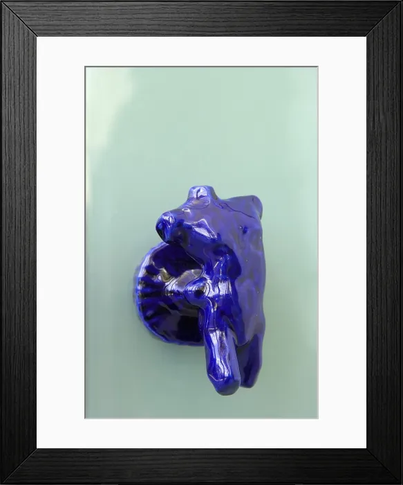 Framed Print : CALATRAVA, Santiago (1951). Reina Sofia Palace of Arts. 2005. SPAIN. Valencia. City of Arts and Sciences. Knobs designed by Calatrava. Ceramics