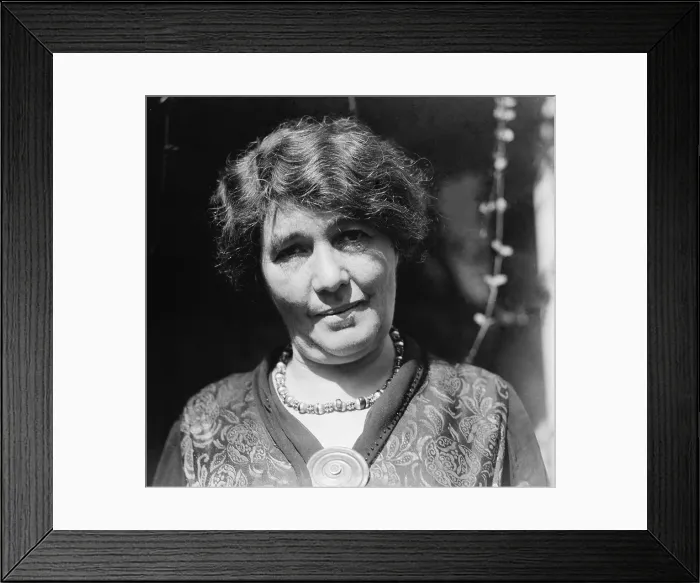 Framed Print : Alice Paul (1885-1977), American and activist for women's suffrage and equal rights