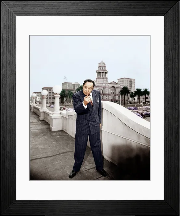 Framed Print : ALL THE KING'S MEN, Broderick Crawford, 1949