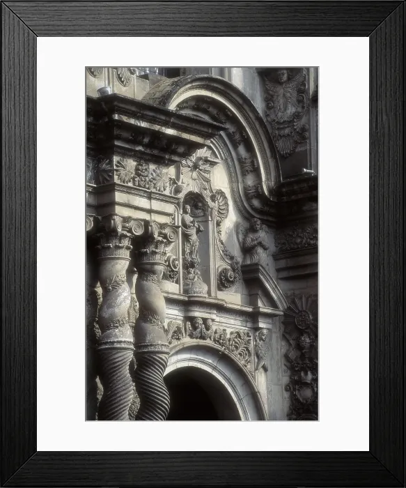 Framed Print : ECUADOR. Quito. Company of Jesus Church (1605-1766). Baroque art. Architecture. AISA / Everett Collection (15300)**US SALES ONLY**