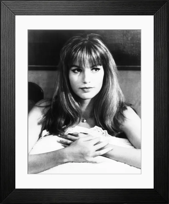 Framed Print : THE EMPTY CANVAS, (aka LA NOIA), Catherine Spaak, 1963