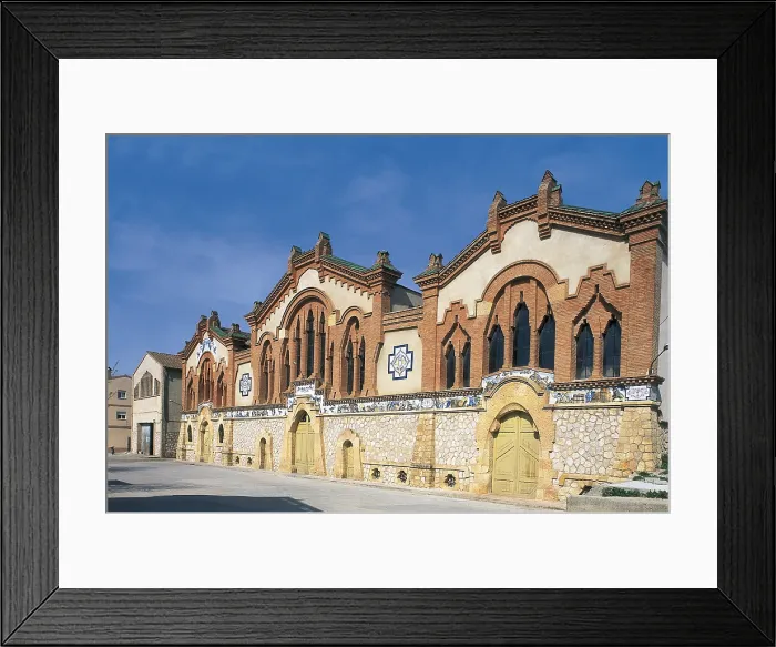 Framed Print : MARTINELL, Csar (1888-1973). Celler Cooperatiu. 1917. SPAIN. El Pinell de Brai. AISA / Everett Collection**US SALES ONLY** Framed Print : MARTINELL, Csar (1888-1973). Celler Cooperatiu. 1917. SPAIN. El Pinell de Brai. AISA / Everett Collection**US SALES ONLY**