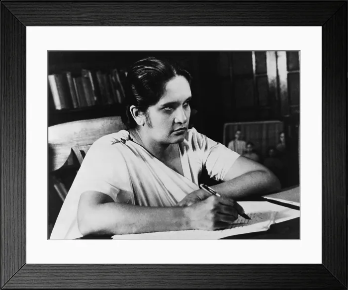 Framed Print : Sirimavo Bandaranaike was the modern world's first female head of government Framed Print : Sirimavo Bandaranaike was the modern world's first female head of government