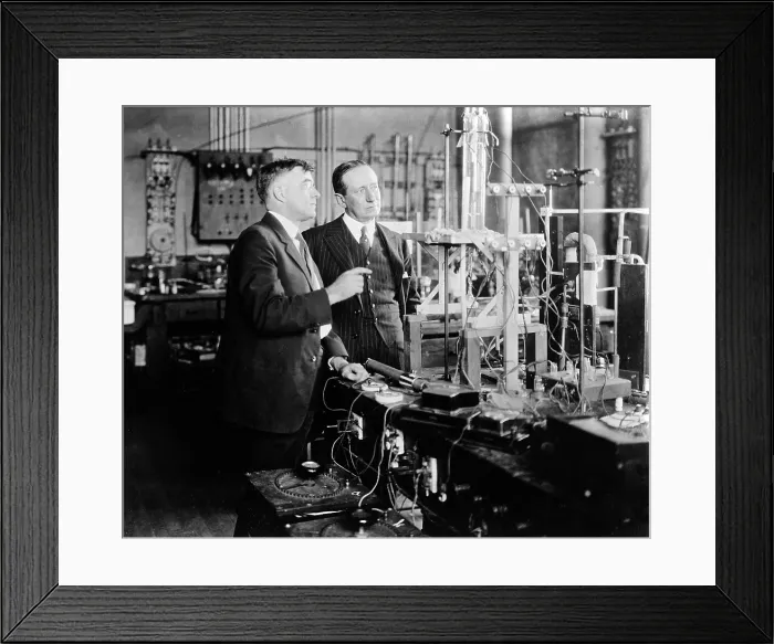 Framed Print : Dr. Irving Langmuir (1881-1957) American physical chemist Framed Print : Dr. Irving Langmuir (1881-1957) American physical chemist