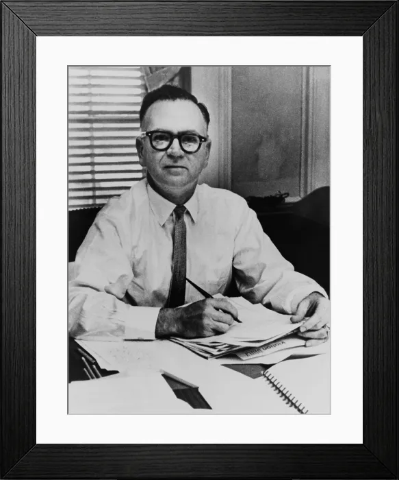 Framed Print : Walter Jenkins, Senator Lyndon Johnson's invaluable aid in 1963 Framed Print : Walter Jenkins, Senator Lyndon Johnson's invaluable aid in 1963