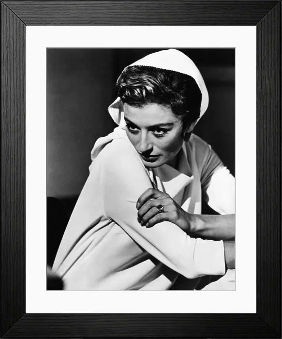 Framed Print : 8 1 / 2, Anouk Aimee, 1963 Framed Print : 8 1 / 2, Anouk Aimee, 1963