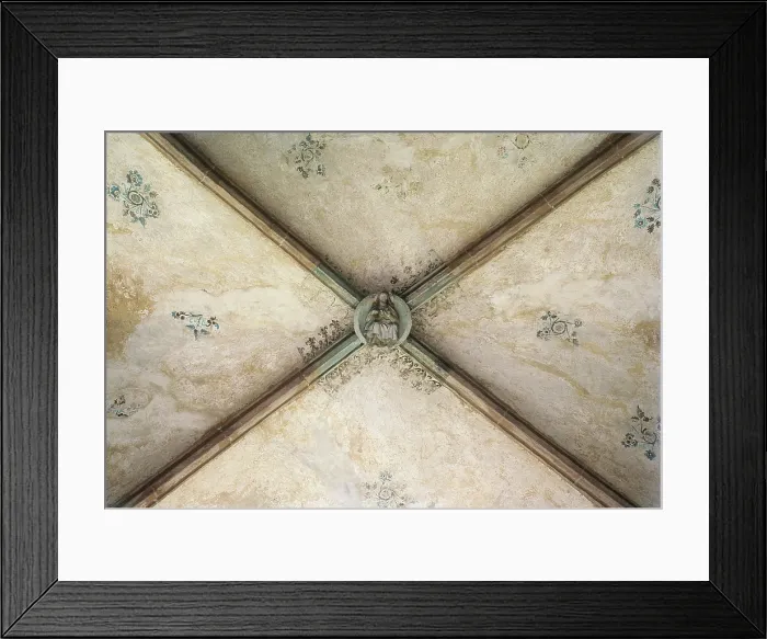 Framed Print : GERMANY. Maulbronn. Maulbronn Monastery. Ribs in the vault of the cloister (14th c.). Gothic art. Architecture. AISA / Everett Collection (26783)**US SALES ONLY** Framed Print : GERMANY. Maulbronn. Maulbronn Monastery. Ribs in the vault of the cloister (14th c.). Gothic art. Architecture. AISA / Everett Collection (26783)**US SALES ONLY**