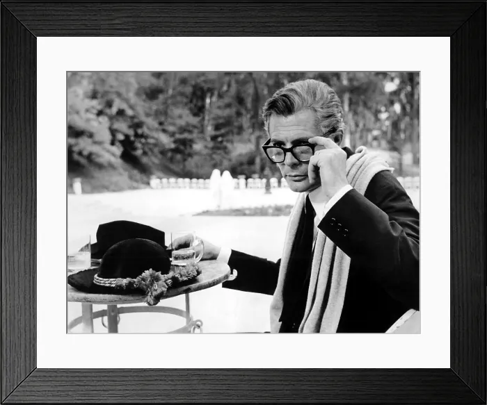 Framed Print : 8 1 / 2, Marcello Mastroianni, 1963