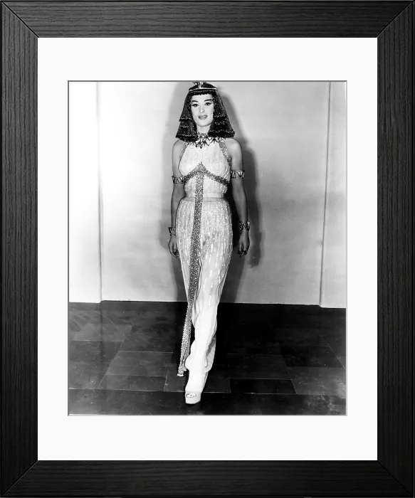 Framed Print : THE EGYPTIAN, Bella Darvi (in a costume by Charles Le Maire), 1954, TM & Copyright 20th Century Fox Film Corp. / courtesy Everett Collection