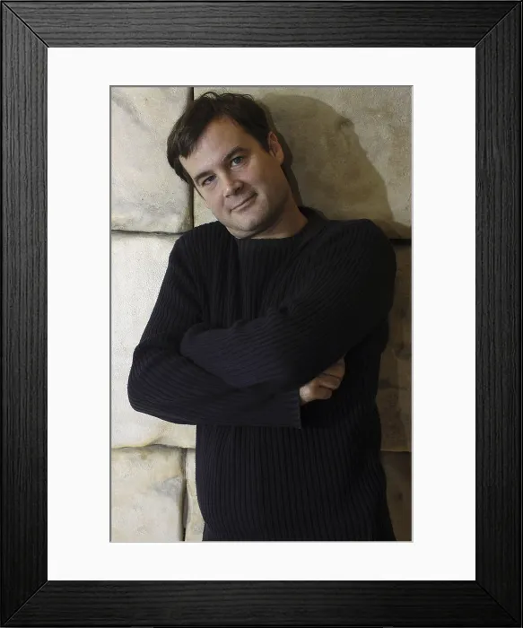 Framed Print : GARCIA VALIOIgnacio (1968). Writer. 2006. Oscar Elias / AISA / Everett Collection (184580)**US SALES ONLY**