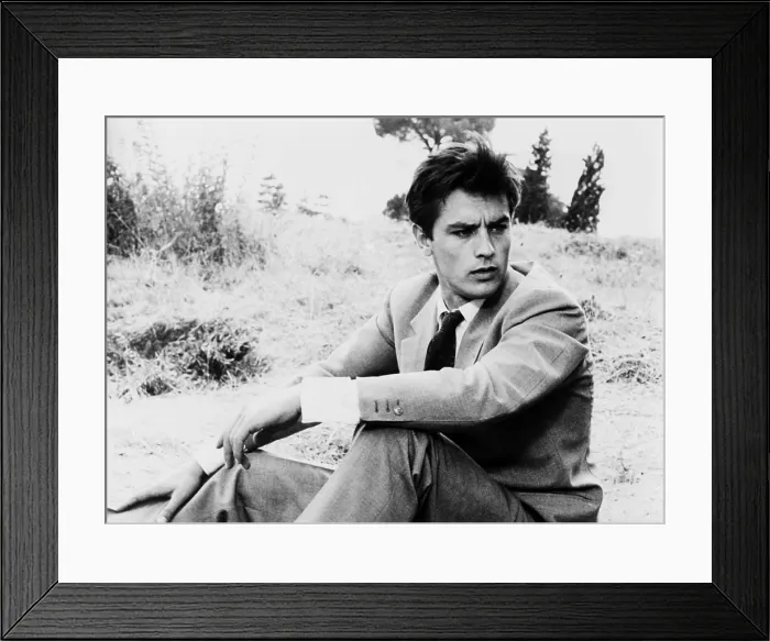 Framed Print : ECLIPSE, (aka L'ECLISSE), Alain Delon, 1962
