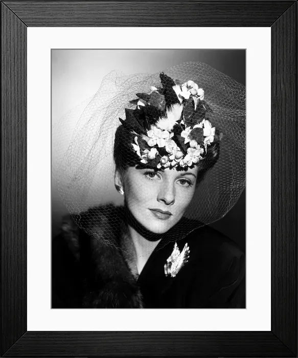 Framed Print : THE EMPEROR WALTZ, Joan Fontaine, 1948 Framed Print : THE EMPEROR WALTZ, Joan Fontaine, 1948