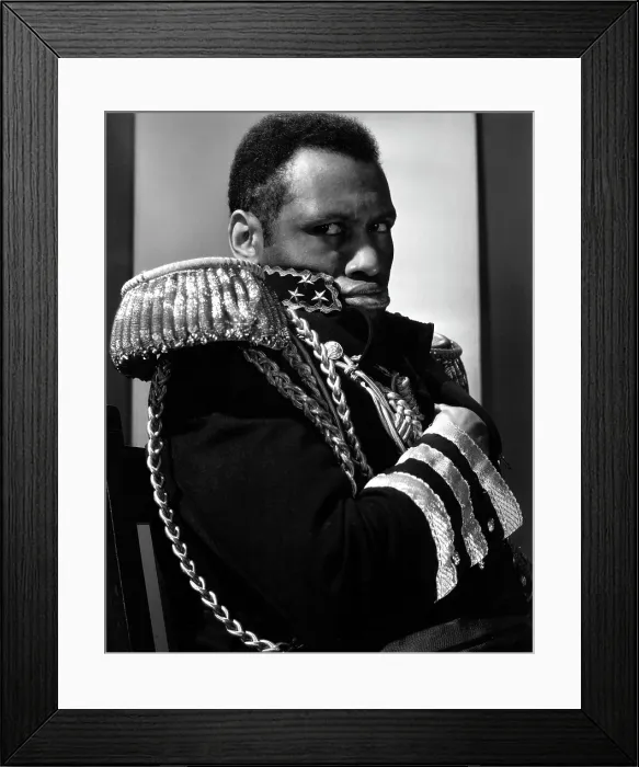 Framed Print : THE EMPEROR JONES, Paul Robeson, 1933