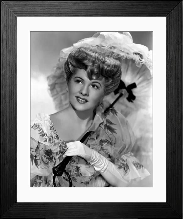 Framed Print : THE EMPEROR WALTZ, Joan Fontaine, 1948