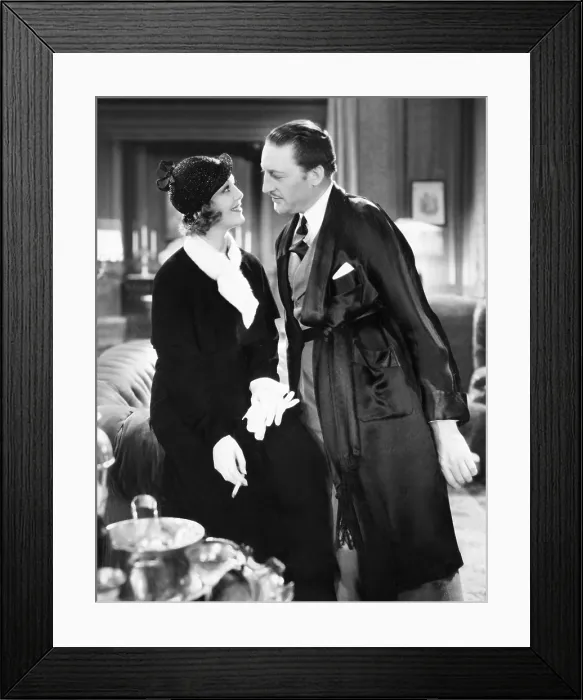 Framed Print : EMPLOYEES ENTRANCE, from left: Loretta Young, Warren William, 1933 Framed Print : EMPLOYEES ENTRANCE, from left: Loretta Young, Warren William, 1933