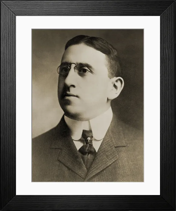 Framed Print : Martin Beck (1868-1940), established the Orpheum Vaudeville Circuit of sixty theaters including the Palace, in Times Square, New York City. Ca. 1895