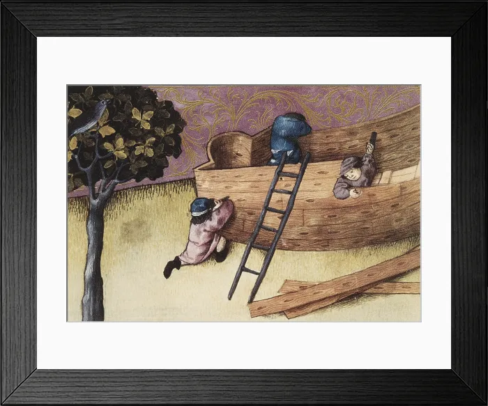 Framed Print : Codex Granatensis: De natura rerum. 1400. Illustration about the teak tree. Edition of Granada of the original of the 13th C. Gothic art. Miniature Painting. SPAIN. Granada Framed Print : Codex Granatensis: De natura rerum. 1400. Illustration about the teak tree. Edition of Granada of the original of the 13th C. Gothic art. Miniature Painting. SPAIN. Granada