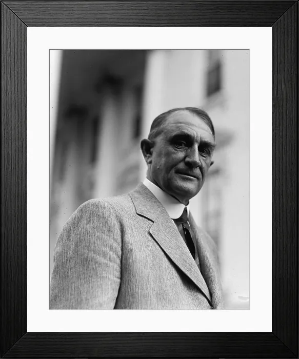 Framed Print : Dr. Charles Mayo, (1865-1939) with his brother, William James Mayo (1861-1939 established the Mayo Clinic in, a multi-specialty group practice in Rochester, Minnesota in 1907)