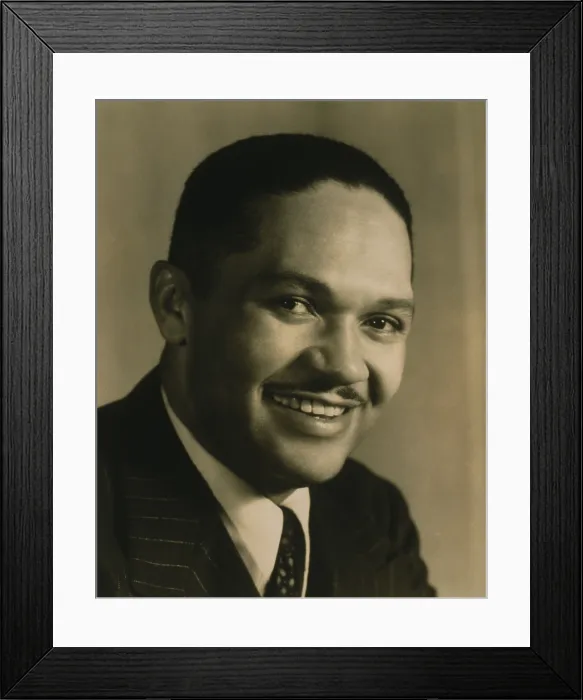 Framed Print : Todd Duncan (1903-1998), originated the role of Porgy in George Gershwin's popular opera, PORGY AND BESS, in 1935 Framed Print : Todd Duncan (1903-1998), originated the role of Porgy in George Gershwin's popular opera, PORGY AND BESS, in 1935